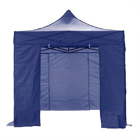 3 * 3 Blue Activity Advertising Tent Oxford Cloth Folding Four Corner Tent Outdoor Exhibition Stall Sunshade Tent