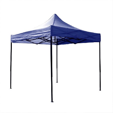 3 * 3 Blue Activity Advertising Tent Oxford Cloth Folding Four Corner Tent Outdoor Exhibition Stall Sunshade Tent