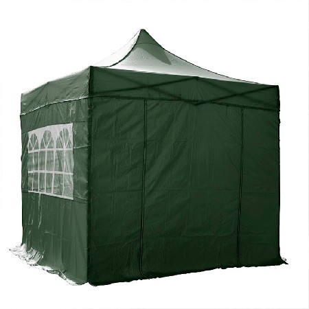 2.5 * 2.5 Green Outdoor Advertising Exhibition Shed Oxford Cloth Four Corner Tent House Stall Portable Folding Tent