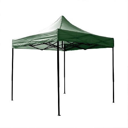 2.5 * 2.5 Green Outdoor Advertising Exhibition Shed Oxford Cloth Four Corner Tent House Stall Portable Folding Tent