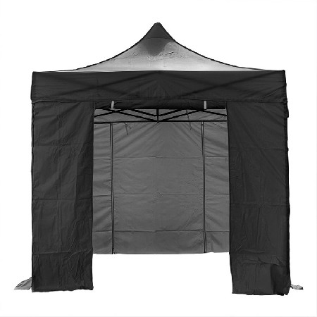 Outdoor multifunctional black exhibition tent room wholesale Oxford cloth four corner folding tent outdoor activity tent