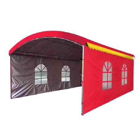 Manufacturers wholesale banquet tents, outdoor carports, large stalls, rain shelters, red events, festive banquets, mobile folding sheds